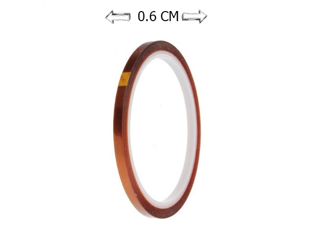 &+ CINTA SOLDADO ALTA TEMPERATURA KAPTON 6 MM